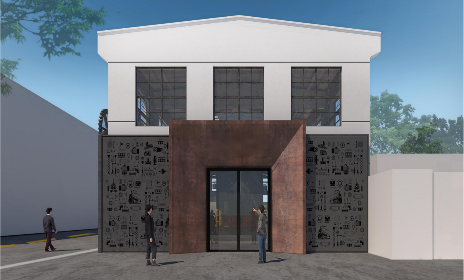 某机务段段史馆